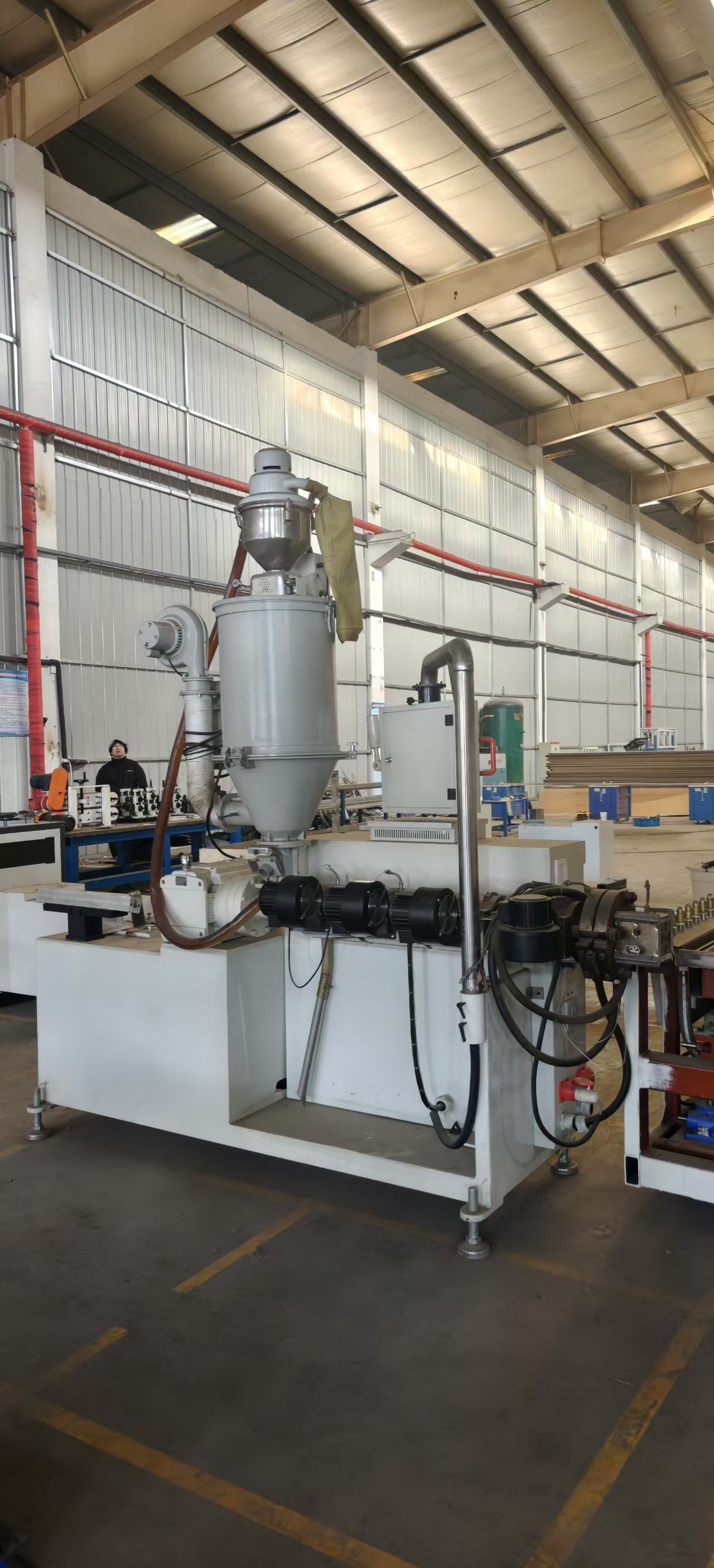 Extrusion machine detail / 挤出机细节