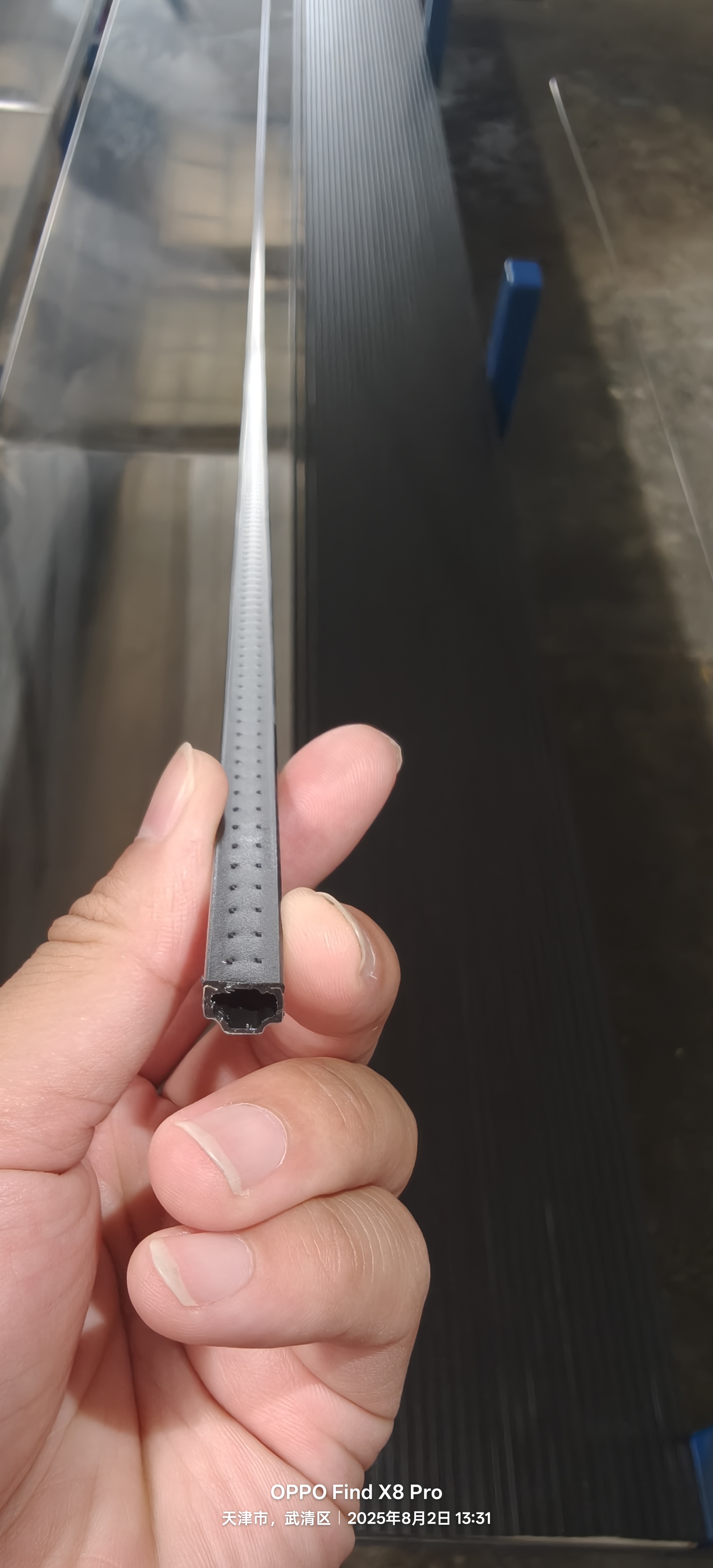 Warm edge spacer detail / 不锈钢暖边条细节